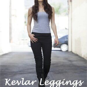 GoGo Gear Kevlar Lined Armored Leggings, Size 2